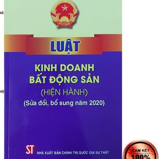 Sách - Luật kinh doanh bất động sản (Hiện hành) (NXB Chính trị quốc gia Sự thật)