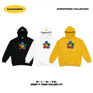 Áo khoác nỉ nón trùm Form Suôn BLACKSHEEPS SHEEPSMAN FACE HOODIE