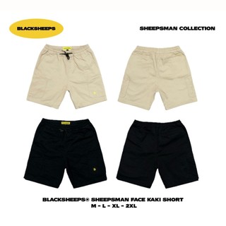 BLACKSHEEPS Quần short kaki nam cạp chun SHEEPSMAN FACE SHORT