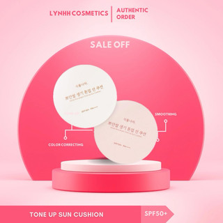 Cushion chống nắng Shingmulnara White Rice Bright Tone Up Sun Cushion SPF50+/ PA++++