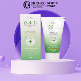  Sữa tắm Dr.EA Zolic Body Cleansing Milk Giảm Mụn Cơ Thể Nang Lông 