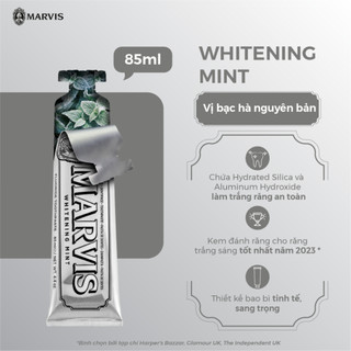Combo 3 Kem đánh răng Marvis Whitening Mint 85ml
