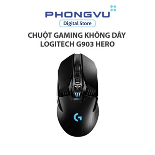 Chuột gaming không dây Logitech G903 Hero - Bảo hành 24 tháng