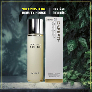 Nước Hoa Hồng Dưỡng Da Căng Bóng Dr. Pepti+ Centella Toner 180ml