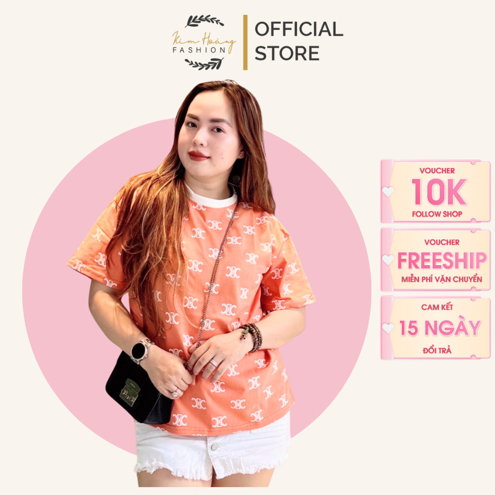 Áo phông rộng Cline freesize từ 45 - 75kg chất liệu cotton cao cấp bền bỉ thoáng khí, thấm hút mồ hô