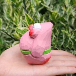 Tượng khắc gỗ thủ công handmade Patrick Star
