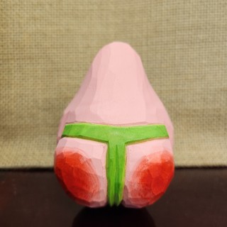 Tượng khắc gỗ thủ công handmade Patrick Star