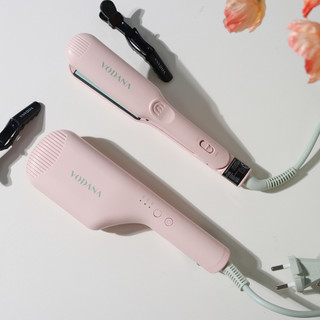  NEW Vodana Máy dập tóc gợn sóng 32mm Compact Wave Iron 