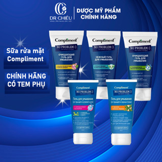 Sữa rửa mặt Compliment - Gel rửa mặt BHA Compliment No Problem làm sạch sâu, giảm viêm, mụn 200ml