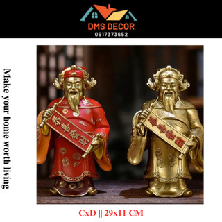 Tượng Thần Tài May Mắn Trang Trí Decor Nhà cửa