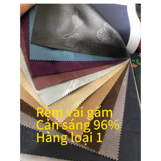 VẢI MAY RÈM, VẢI GẤM DỆT 3 LỚP, HOA VĂN CHÌM, CẢN SÁNG 80%