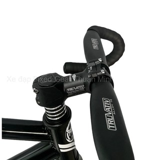 Xe đạp Fixed gear Tsunami, full black