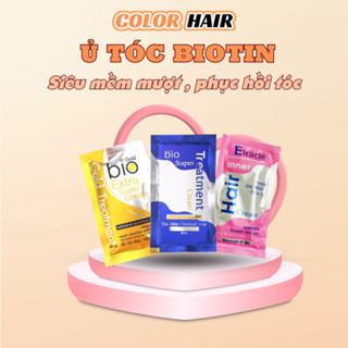 Ủ tóc Biotin, ủ Bio Gold, ủ tóc biotin hàng nội địa thái lan siêu mềm mượt, phục hồi tóc - Corlorhair