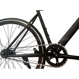 Xe đạp Fixed gear - Full Black - Premium version