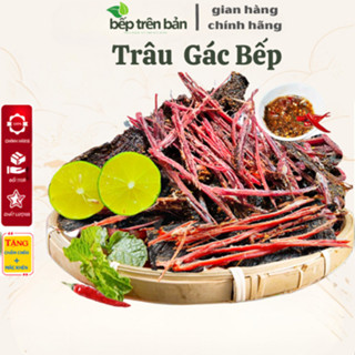 Thịt trâu gác bếp tây bắc , thịt trâu sấy khô tây bắc 100% thịt trâu tươi beptrenban2