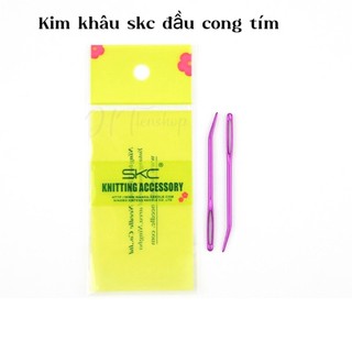 Kim khâu SKC đầu cong  (Túi 2 cây)