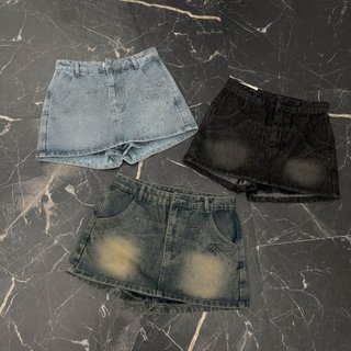 Q11 - QUẦN VÁY JEANS TRƠN 2M