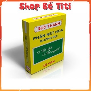Phấn nét hoa không bụi đức thanh - lốc 10 hộp shop bé titi