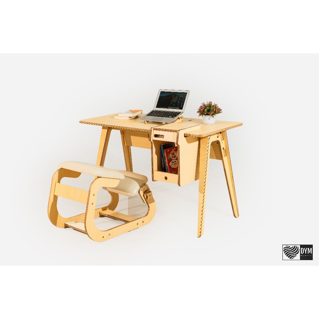 Bàn làm việc, bàn học lắp ráp thông minh -  Bàn Củ Nghệ Đạo Yêu Mộc