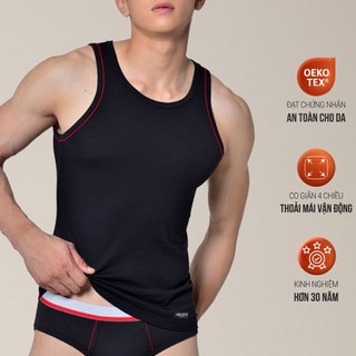 Áo lót thun nam ba lô cổ tròn Tank-R Neck Mâlefix by Corèle V Pháp - TS2017