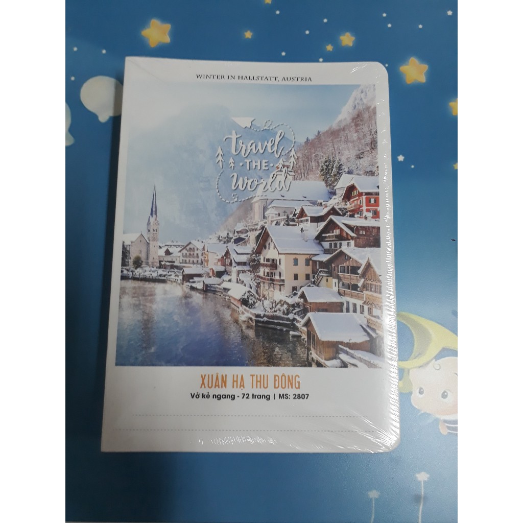 Combo 5 quyển  Vở 4 mùa 72 trang Hải Tiến 2807 XH72