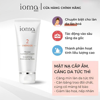 Mặt nạ cấp ẩm Ioma Paris Smoothing Moisturising Mask làm căng mịn làn da – 50ml