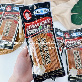 Tăm cay đen Aluowa, tăm que cay ăn vặt cổng trường siêu hot