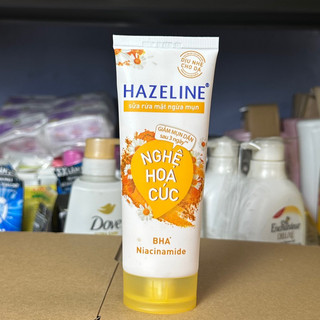 Sữa rửa mặt ngừa mụn Hazeline nghệ hoa cúc 100g ( mầu vàng )