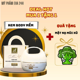 Kem Body Mềm Acosmetics 250g hàng chính hãng mẫu mới+ Tặng nạ Xù