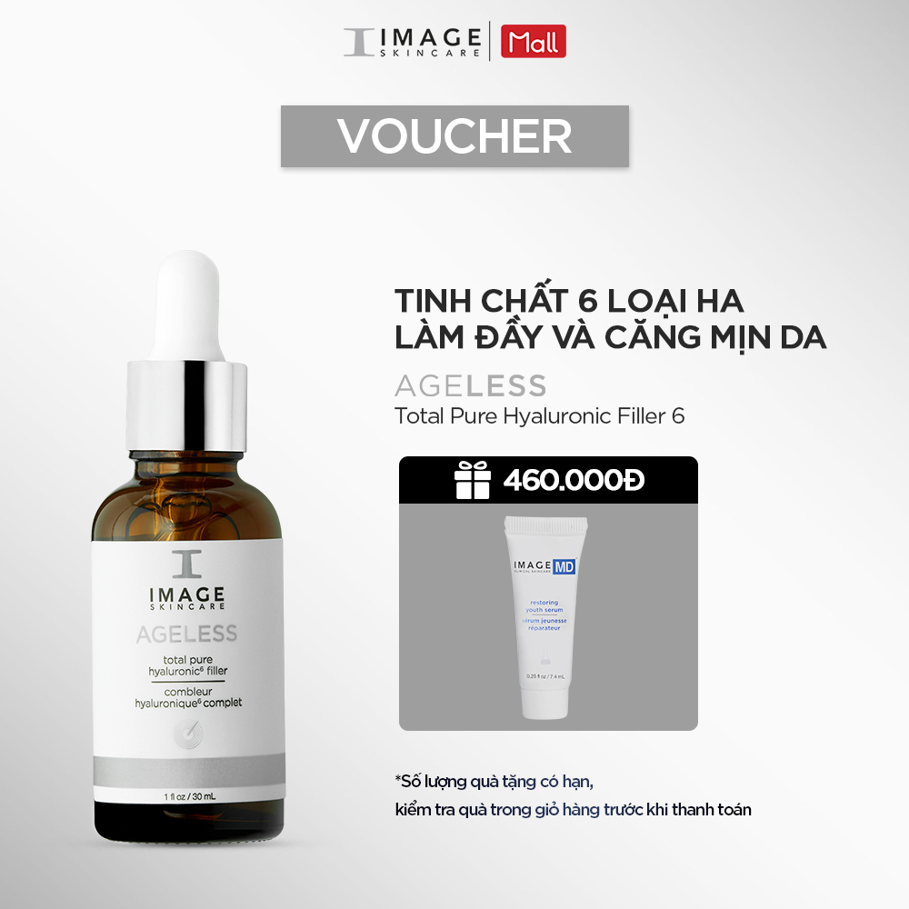 Tinh chất làm căng mịn và dưỡng ẩm - IMAGE Skincare Ageless Total Pure Hyaluronic 6 Filler 30ml