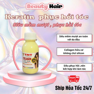 Ủ tóc Collagen TNT, kem ủ tóc phục hồi hư tổn giúp tóc chắc khỏe, mềm mượt ngay lần đầu sử dụng - Colorhair