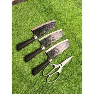 ( tặng kéo làm bếp nhật) combo 3 dao làm bếp Japan nhật