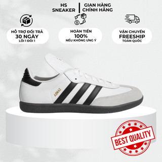 Giày Adidas Samba Original White Black hàng chuẩn best quality full box