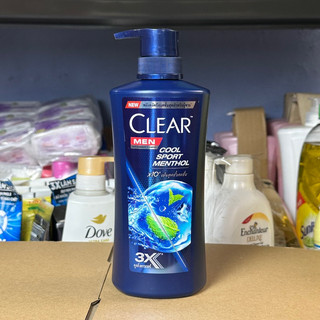Dầu gội Clear Men bạc hà 390ml