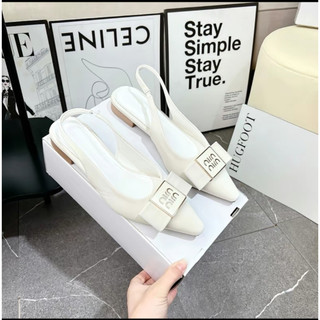 giày bệt bít mũi quai hậu phối nơ búp bê cực xinh cho nữ ( FORM NHỎ TĂNG SIZE) chất da nhung mềm mịn, thoải mái.
