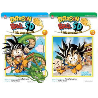 Truyện dragon ball sd full color combo tập 1 +2 - tntmanga