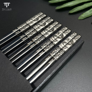  Đũa Inox 316 Chống Trơn Trượt Hoa Văn Hình Con Rồng 