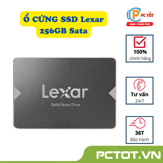 Ổ cứng SSD Lexar NS100 256GB 2.5” SATA III (6Gb/s) - Chính hãng Mai Hoàng phân phối