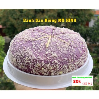 Bánh sầu riêng giả màu tím, sầu riêng mô hình