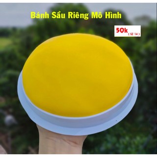 Mô hình bánh crepe sầu riêng, bánh sầu riêng giả , sầu riêng ngàn lớp mô hình