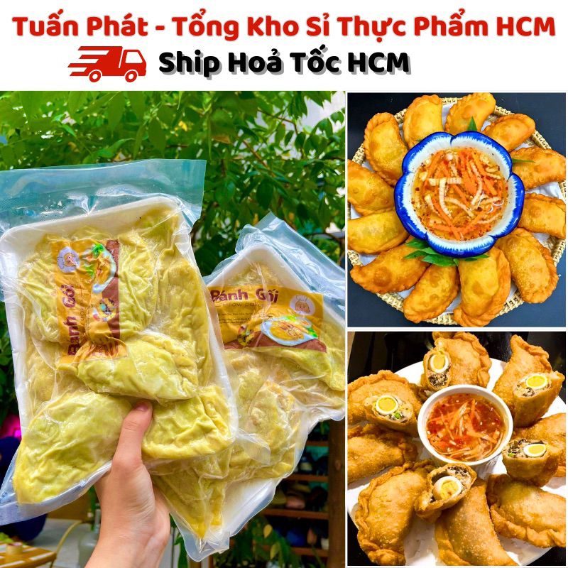 [Hoả Tốc HCM] Bánh Gối Nhân Thịt - Bánh Xếp - Bánh Quai Vạt -Chất Lượng Nhất-Giá Sỉ Rẻ Nhất Tại Xưởng -Hải Sản Tuấn Phát