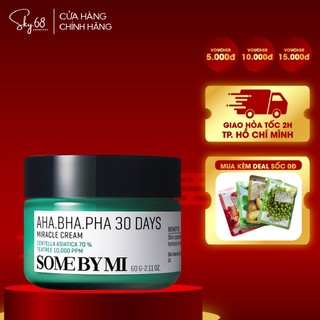 Kem Dưỡng Giảm Mụn Some By Mi AHA-BHA-PHA 50ml