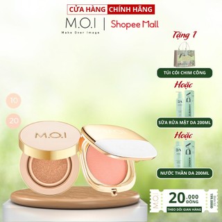  Bộ đôi Phiên bản mùa lễ hội Phấn nước M.O.I Premium Baby Skin và Phấn má hồng M.O.I