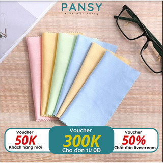 Khăn Lau Kính Đa Năng Chuyên Dụng Nhiều Màu - Lau Mắt Kính Cận, Lau Mặt Điện Thoại Pansy
