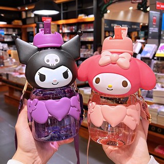 Bình Nước 850ml DISNEY, SANRIO Hoạt Hình Cho Bé - JA SHOP