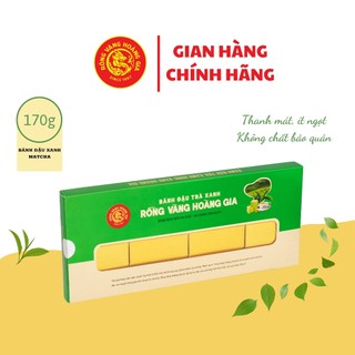Bánh Đậu Trà Xanh Matcha Rồng Vàng Hoàng Gia 170g Cao Cấp