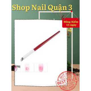 Cọ làm ombre - dặm ombre đầu tròn