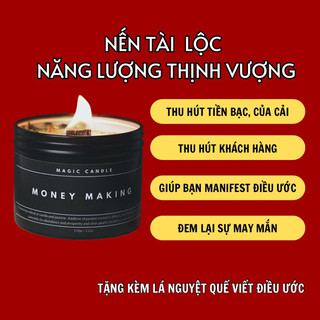 Nến making money - năng lượng thịnh vượng