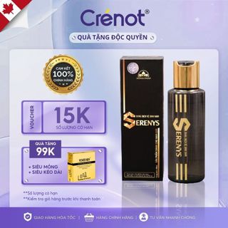 Dung dịch vệ sinh nam giới SERENYS hương nước hoa khử mùi diệt khuẩn nấm ngứa vùng kín nước rửa phụ khoa trầu không SIMI