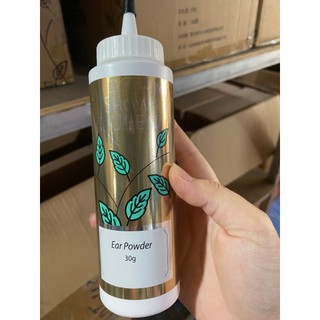 Bột nhổ lông tai chó mèo show queen ear powder, vệ sinh lông tai không đau 30gr - hery pet shop